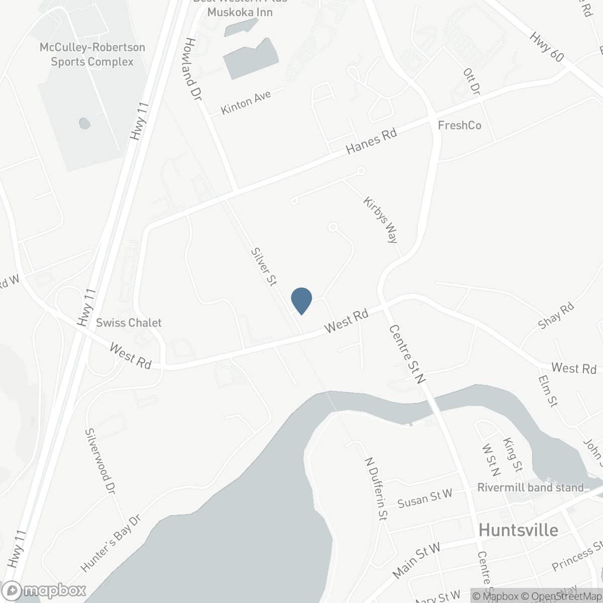 11 SILVER STREET, Huntsville, Ontario P1H 1M2